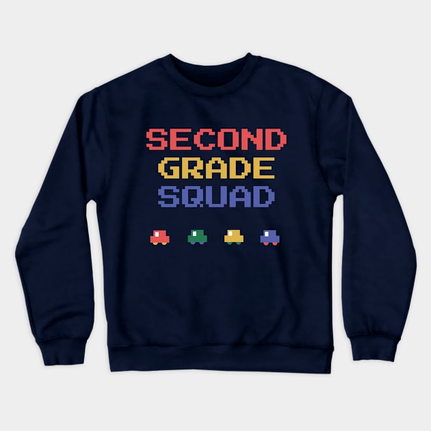 second grade squad Crewneck Sweatshirt by EhO